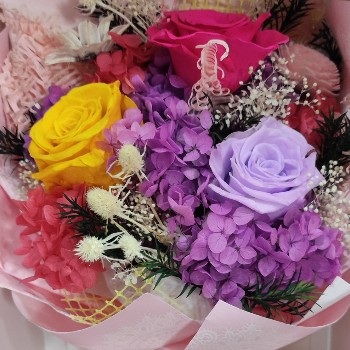 Preserved Flower Bouquet GH 4