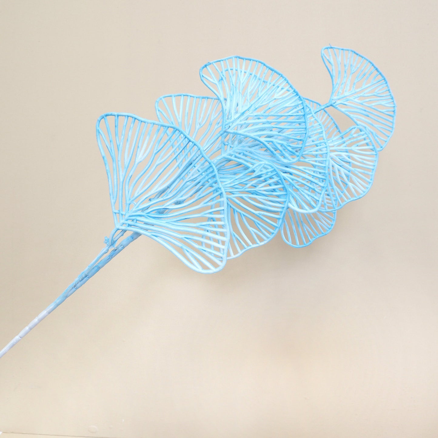 Artificial Ginkgo Leaf Blue