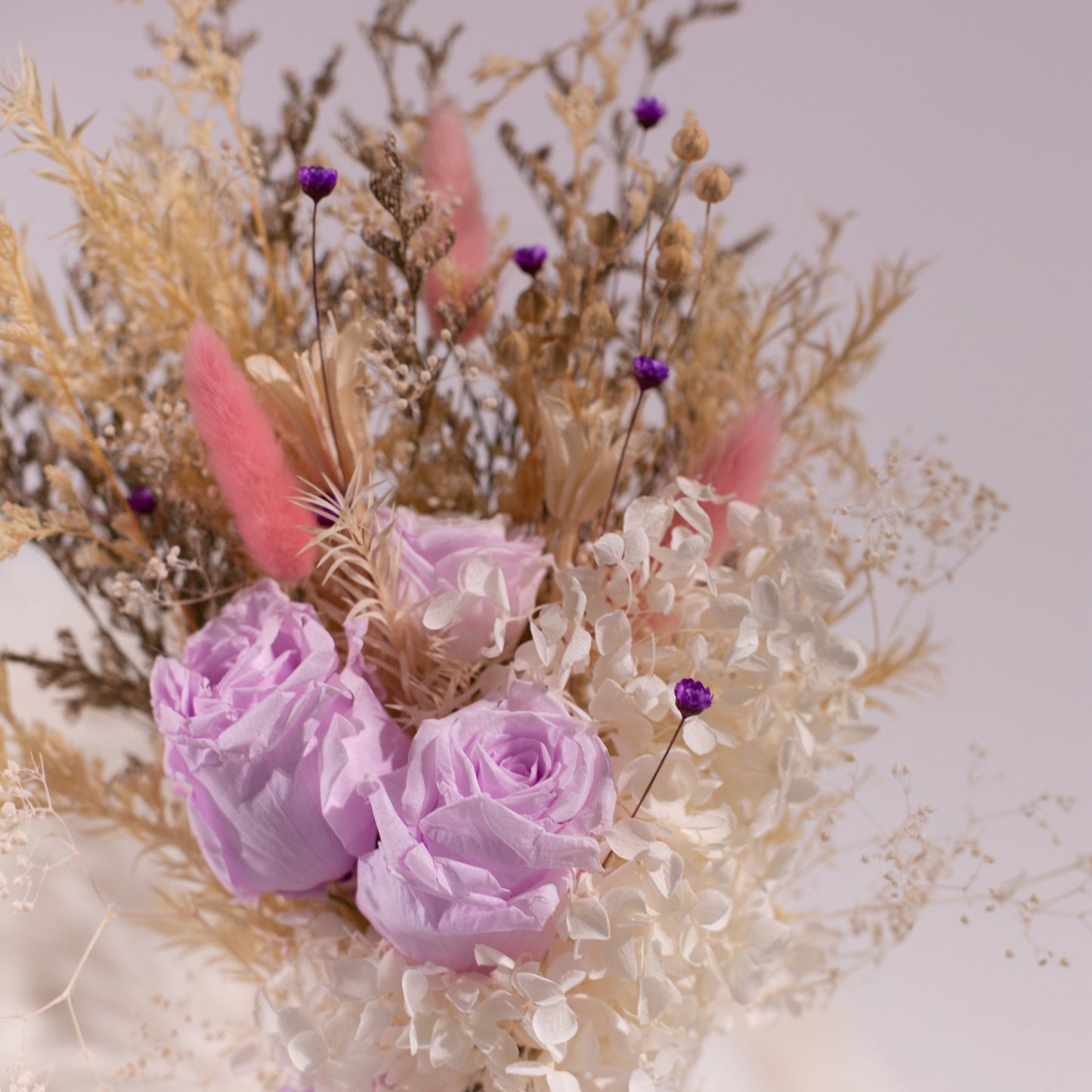 Timeless Rose Bouquet Purple
