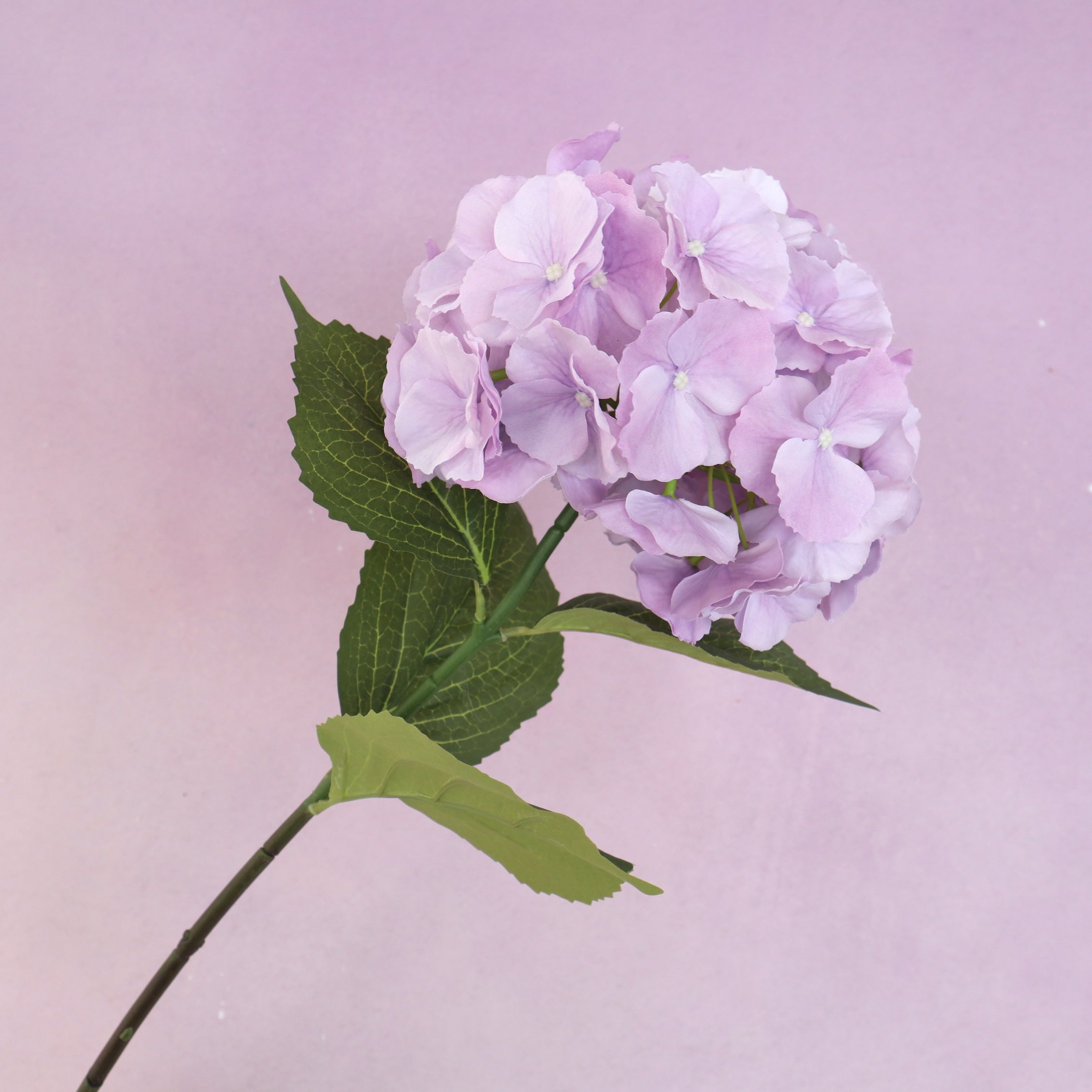 Silk Artificial Hydrangea Bigleaf Mauve