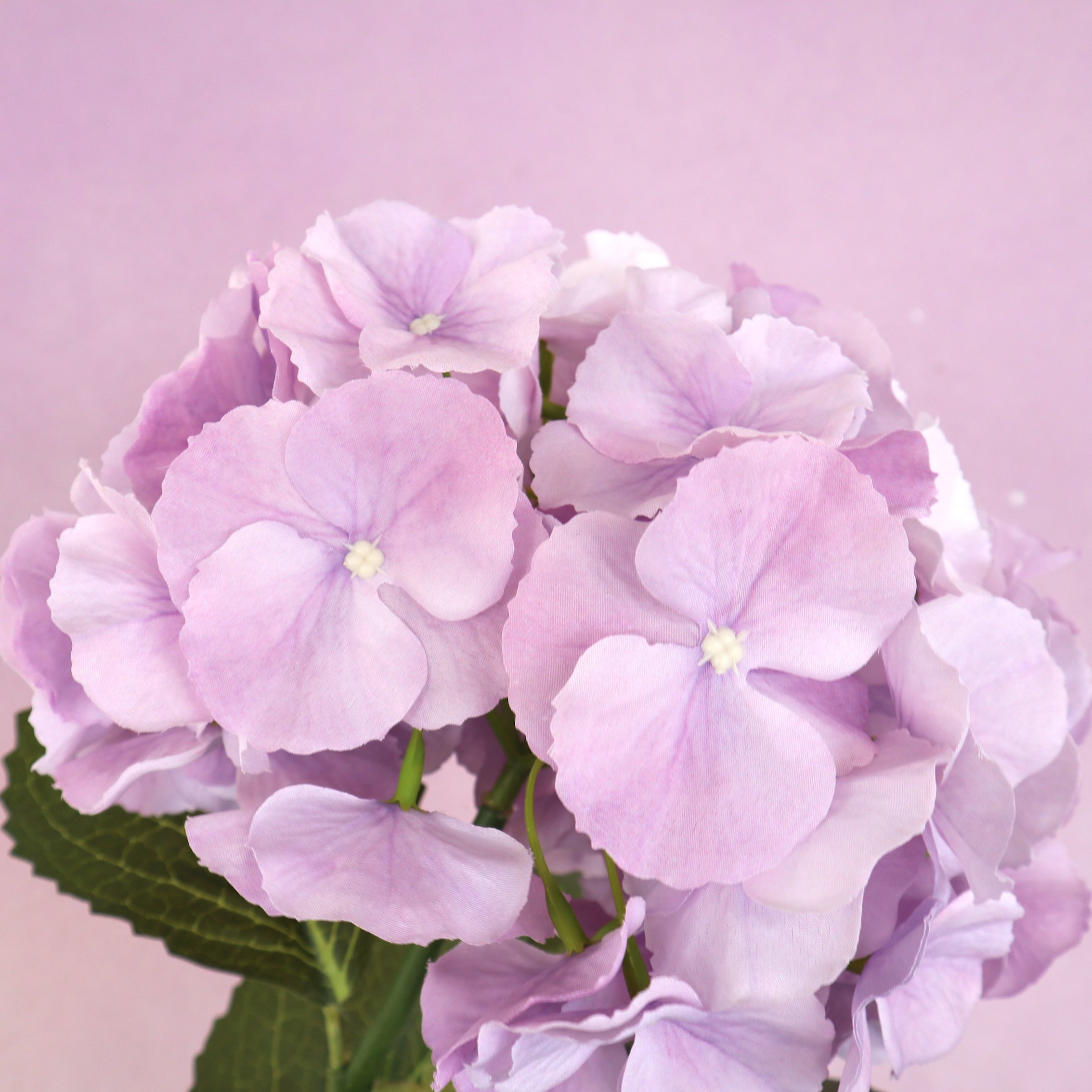 Silk Artificial Hydrangea Bigleaf Mauve