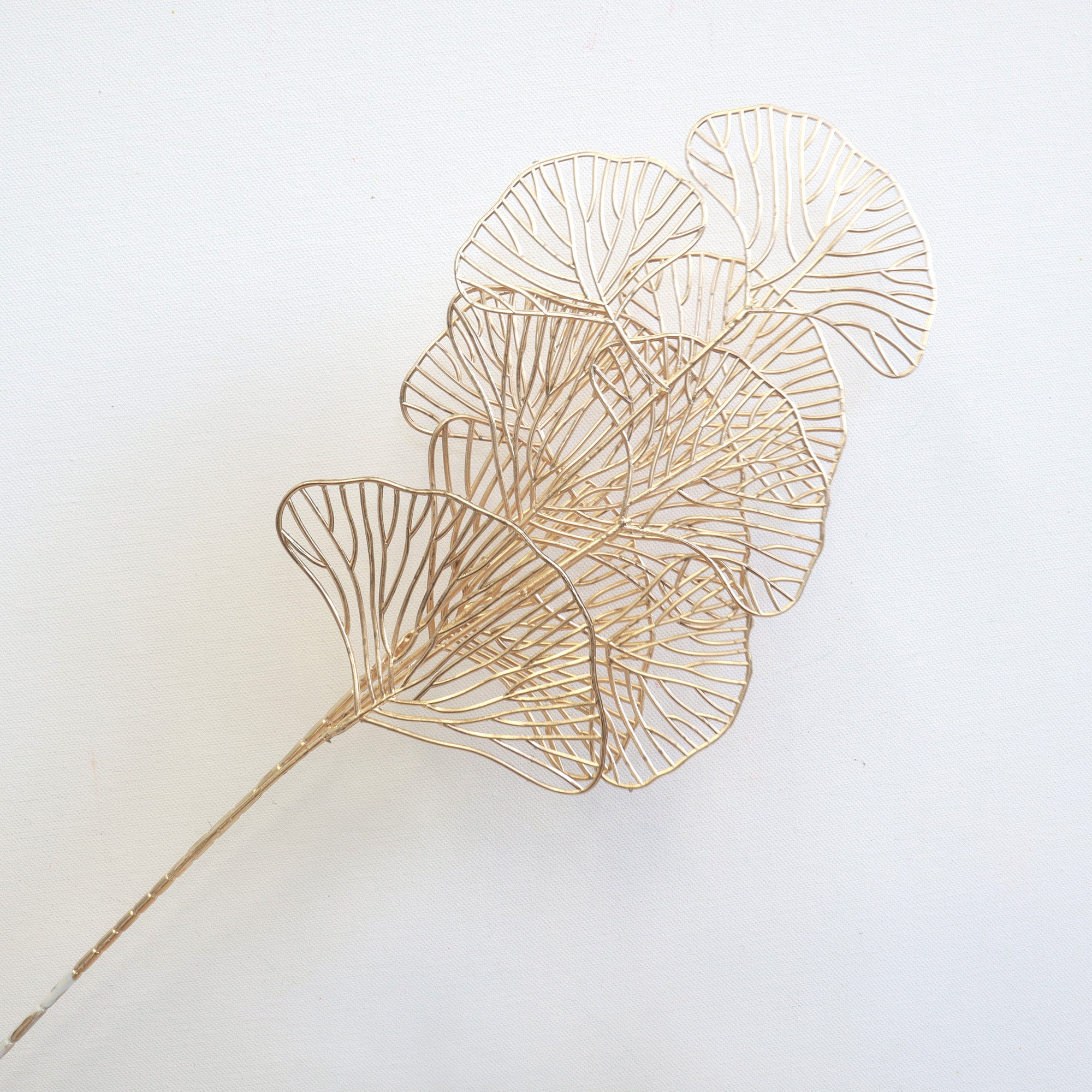 Artificial Ginkgo Leaf Gold