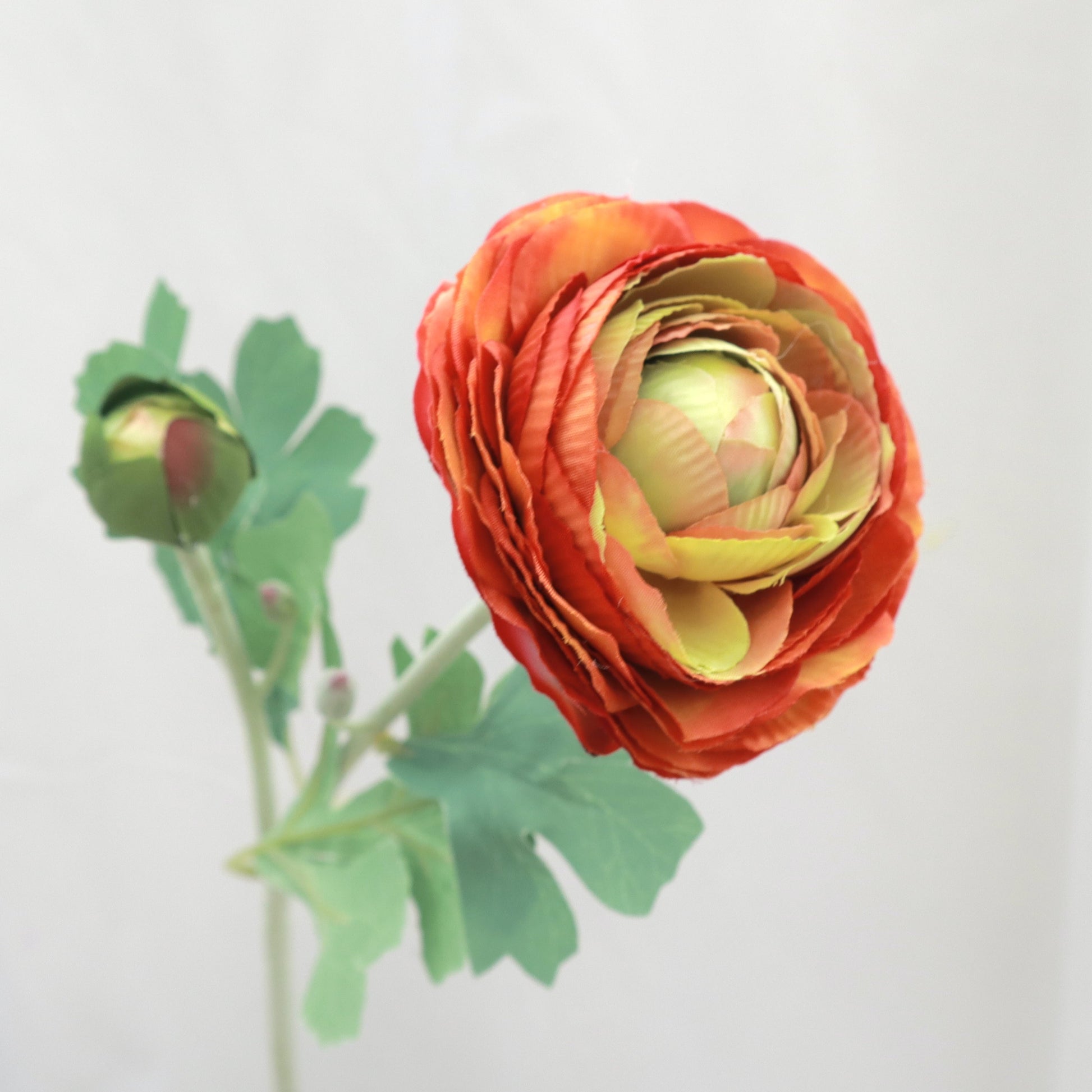 Artificial Silk Ranunculus Red – Floral Forest Malaysia