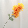 Artificial Silk Dahlia Orange (3 heads)