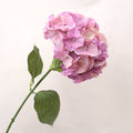 Silk Artificial Hydrangea Bigleaf Vintage Pink