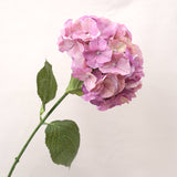 Silk Artificial Hydrangea Bigleaf Vintage Pink