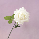 Artificial Real Touch Rose White
