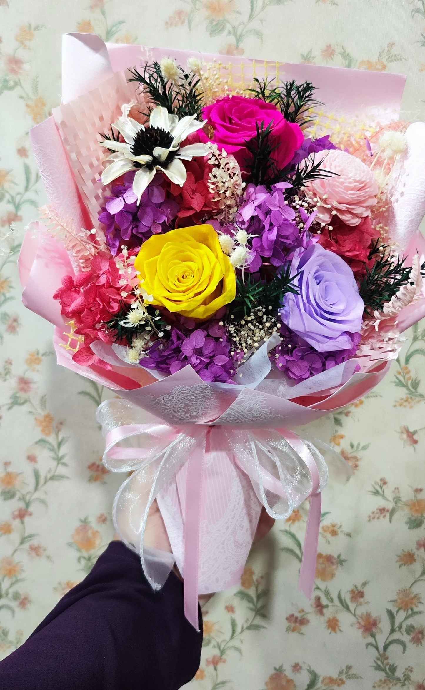 Preserved Flower Bouquet GH 4